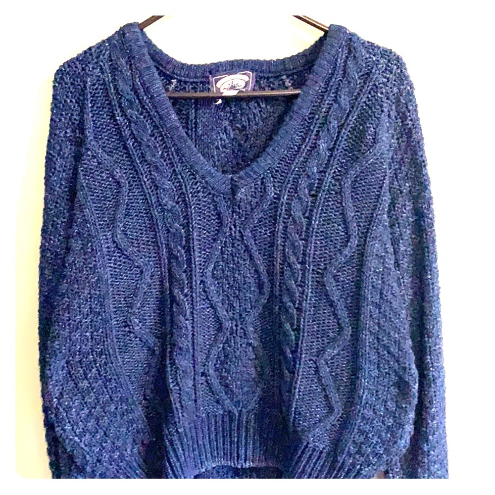 Navy Blue Sweater